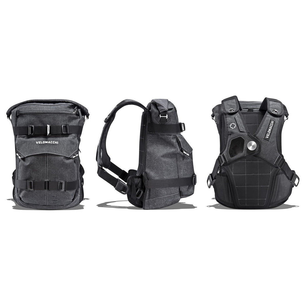 Velomacchi Speedway 40L Roll-Top vízálló hátizsák