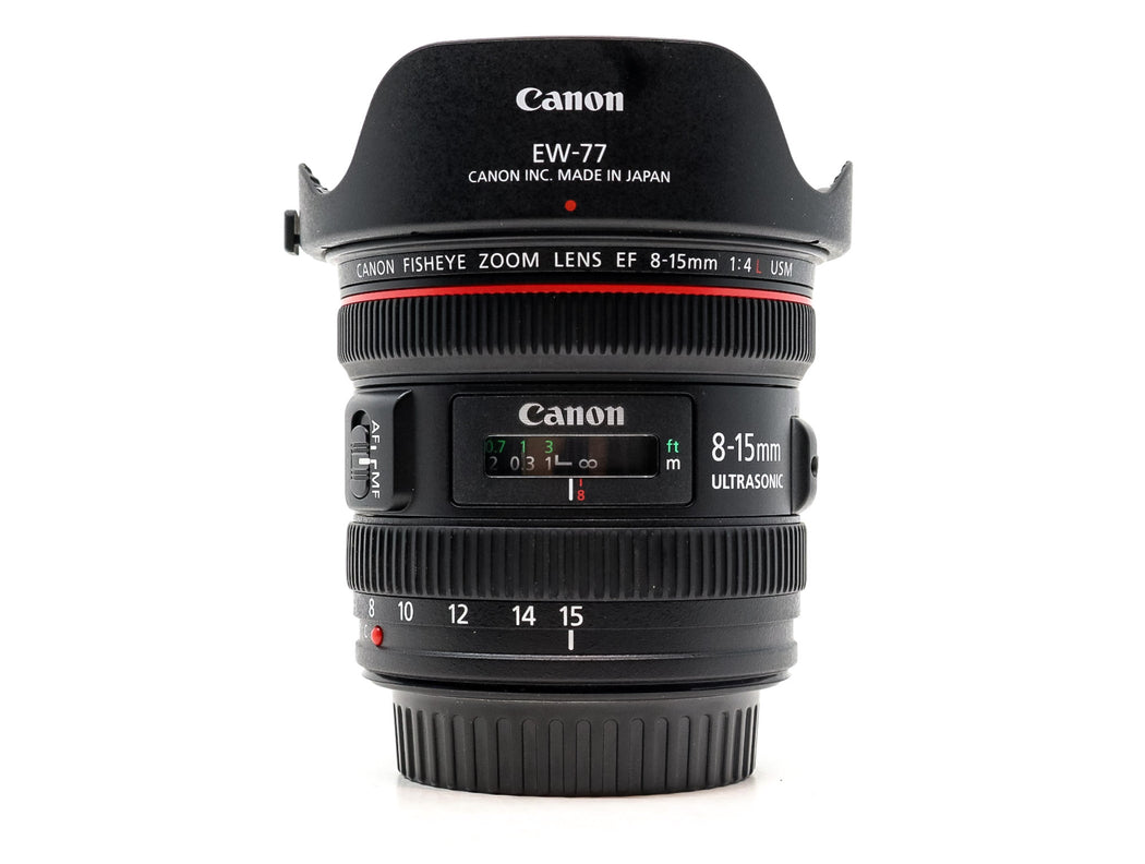 Canon EF 8-15mm, f/4L Fisheye