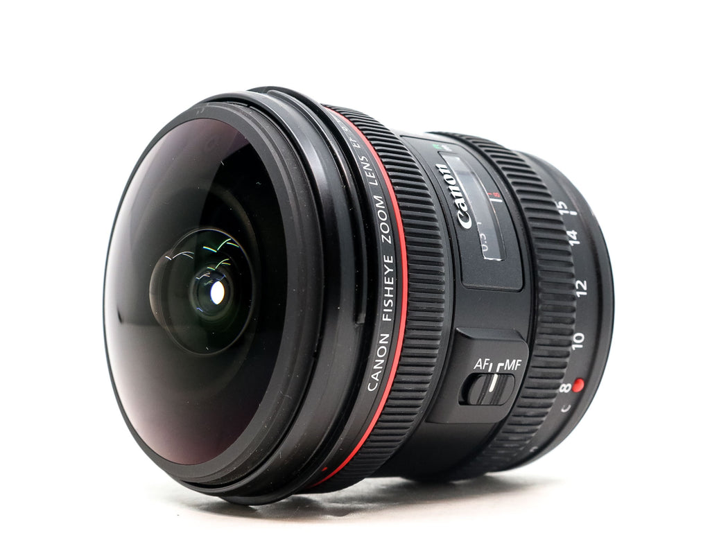 Canon EF 8-15mm, f/4L Fisheye