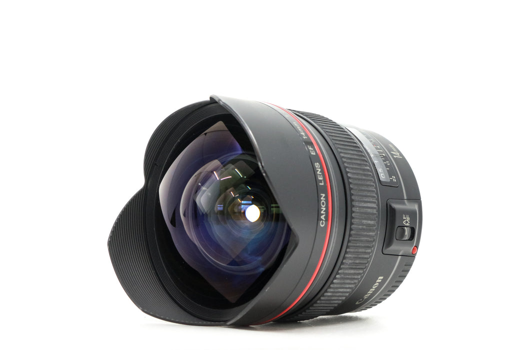 Canon EF 14mm, f/2.8 II.