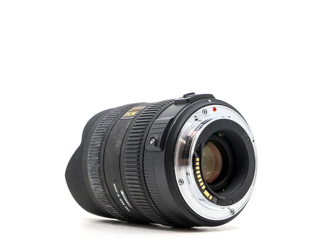 Sigma 8-16mm, f/4.5-5.6 DC HSM