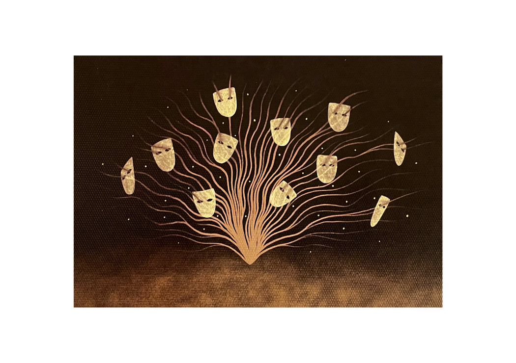 Human x Garden: Spirits of plants print