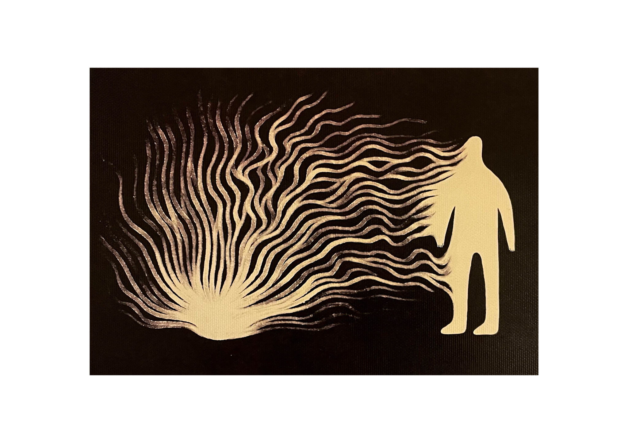 Human x Garden: Unity with Nature print