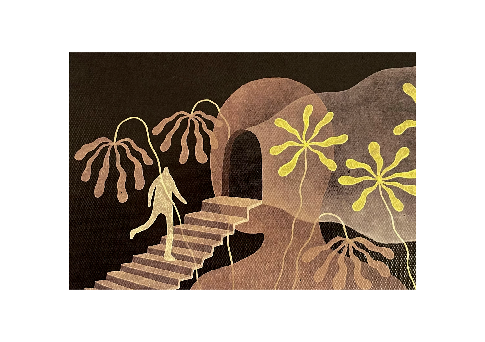 Human x Garden: Garden in our head print