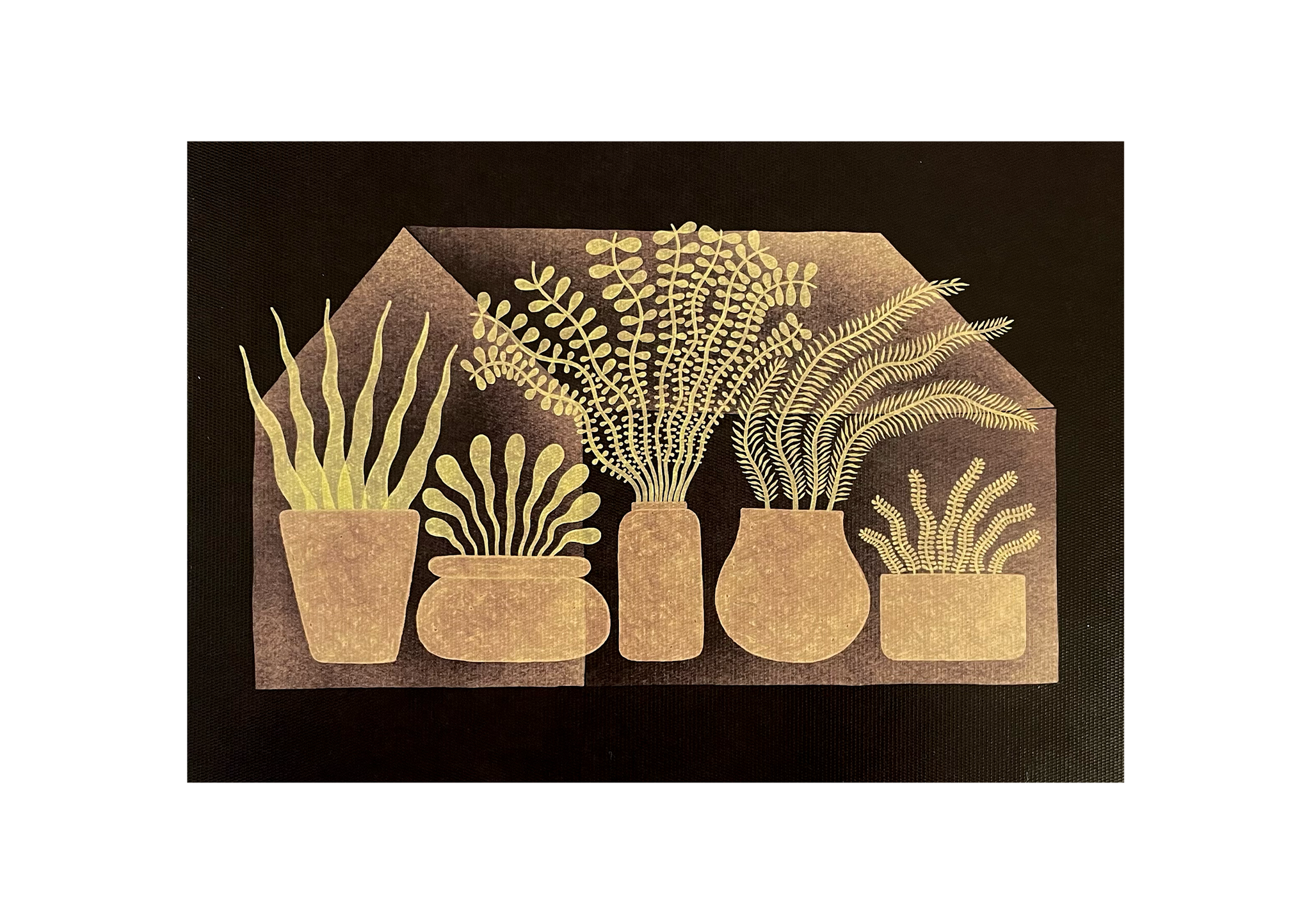 Human x Garden: Household Plants print