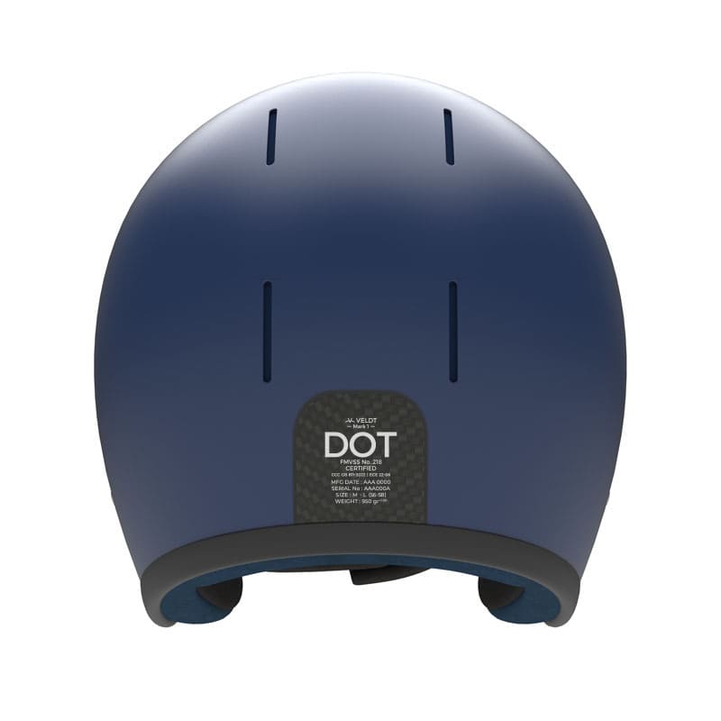 Veldt Montlhery Jet Estate Blue Mat bukósisak